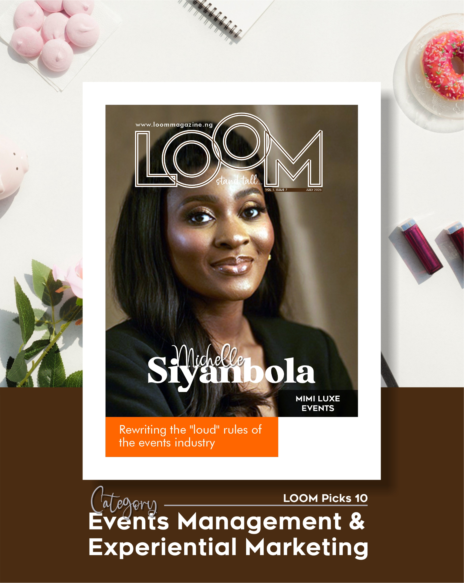 Michelle Siyanbola — LOOM Magazine portrait